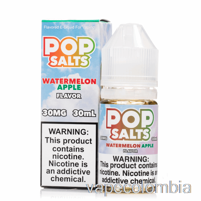 Vape Kit Completo Sandía Manzana - Sales Pop - 30ml 30mg